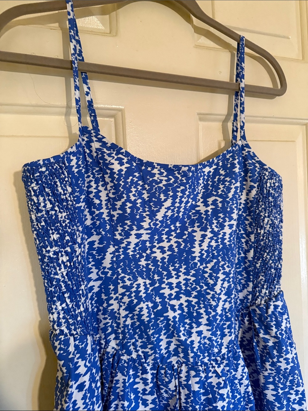 Maeve 100% Cotton Sleeveless Square Neck Midi Dress - Picture 5 of 12